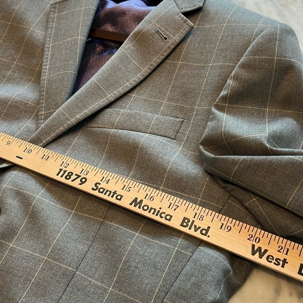 TED BAKER of LONDON Men's Endurance Jacket Blazer Sport Coat, Soft Gray, Size M